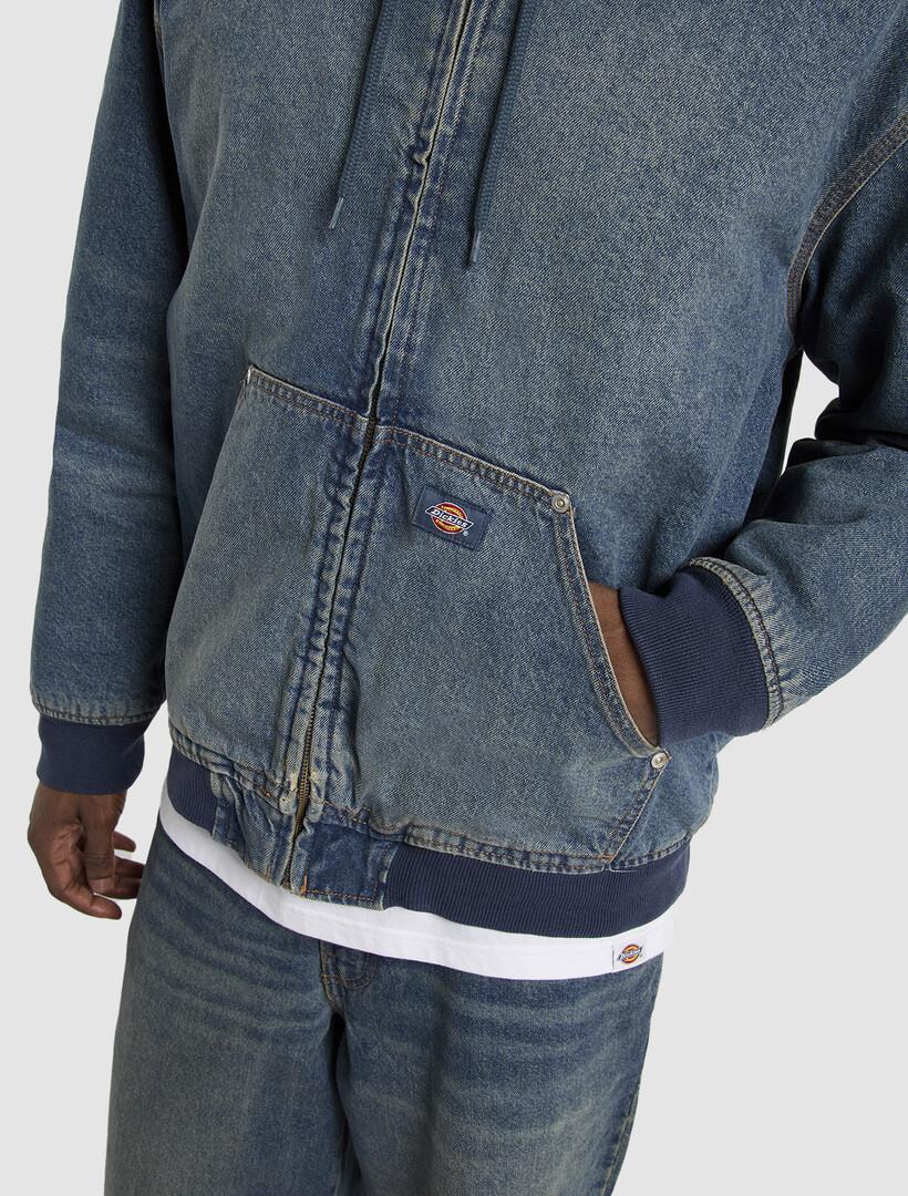 Giacca in jeans con cappuccio Hilham DK0A87OA L231 DICKIES 