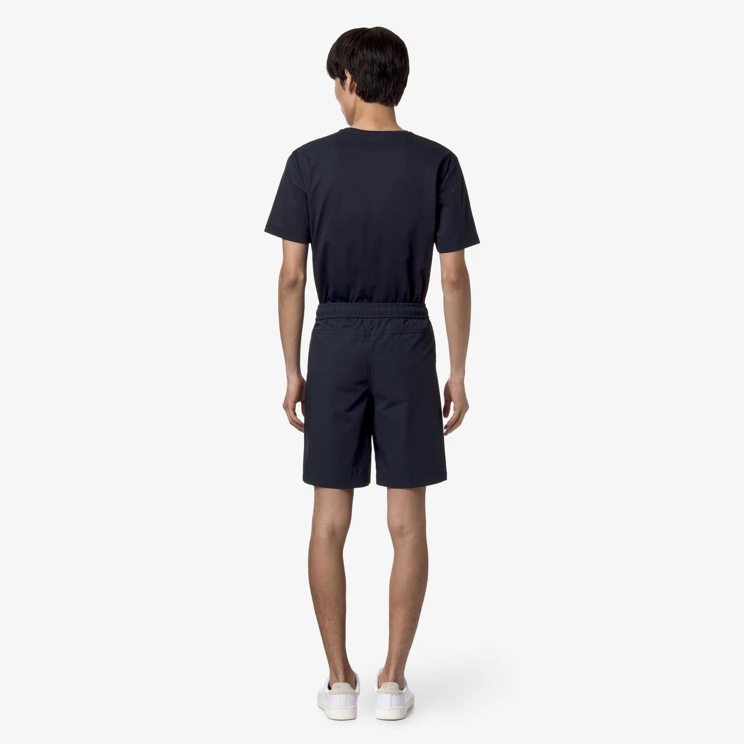 Pantaloncini sportivi da viaggio unisex blu K7124QW K89 K-WAY 