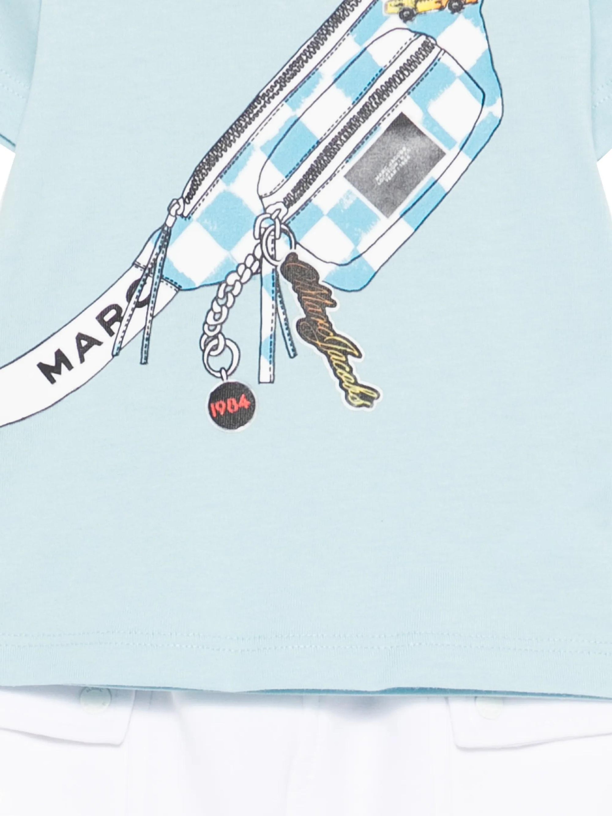 Completo con pataloncini bianchi W60816 77BA MARC JACOBS 