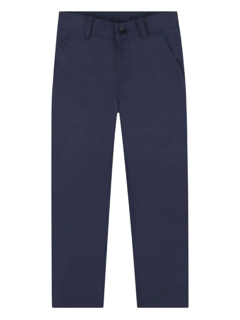 Pantaloni chino in twill di cotone J52685 849 BOSS 