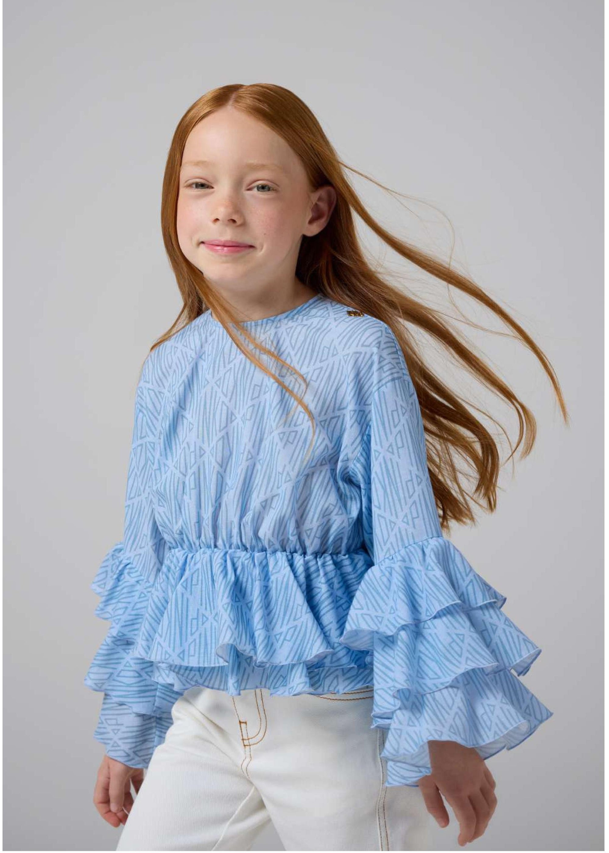 Blusa Jacquard Pinko kids KFCA0290CAK06 C047 PINKO 
