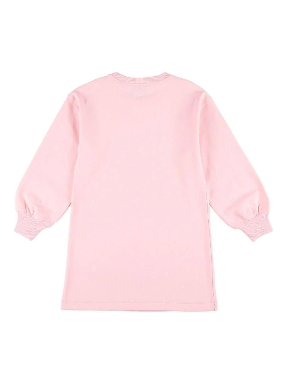 Abito con stampa Teddy Bear HDV0GYLCA83 50209 MOSCHINO KID 