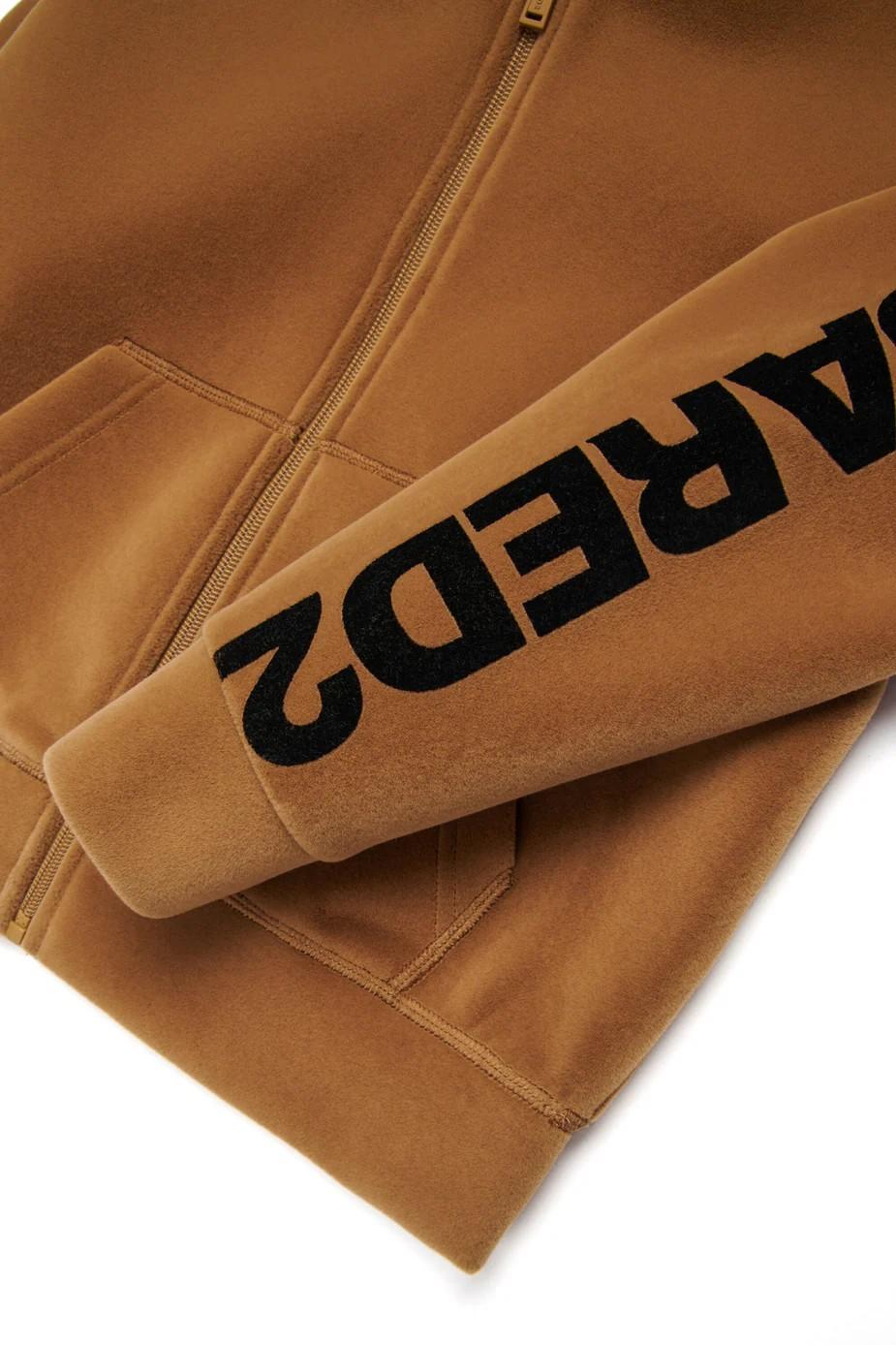 Felpa con cappuccio in neoprene DQ3001D0AF8 DQ721 DSQUARED2 