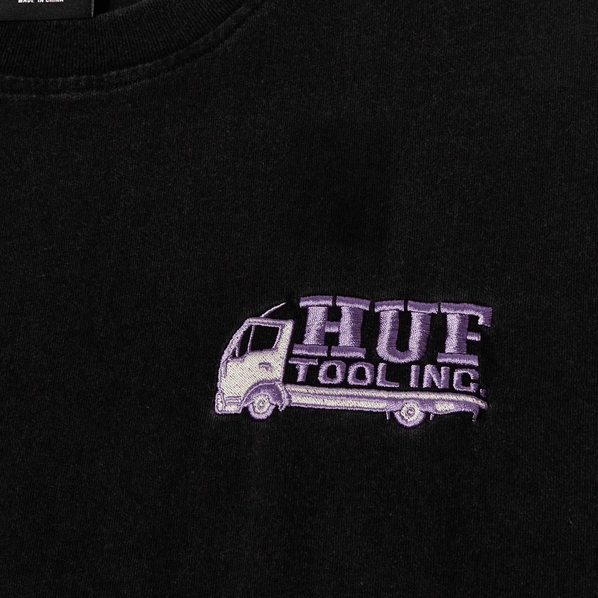 Tool Inc Washed T-Shirt TS02405 WABLK HUF 