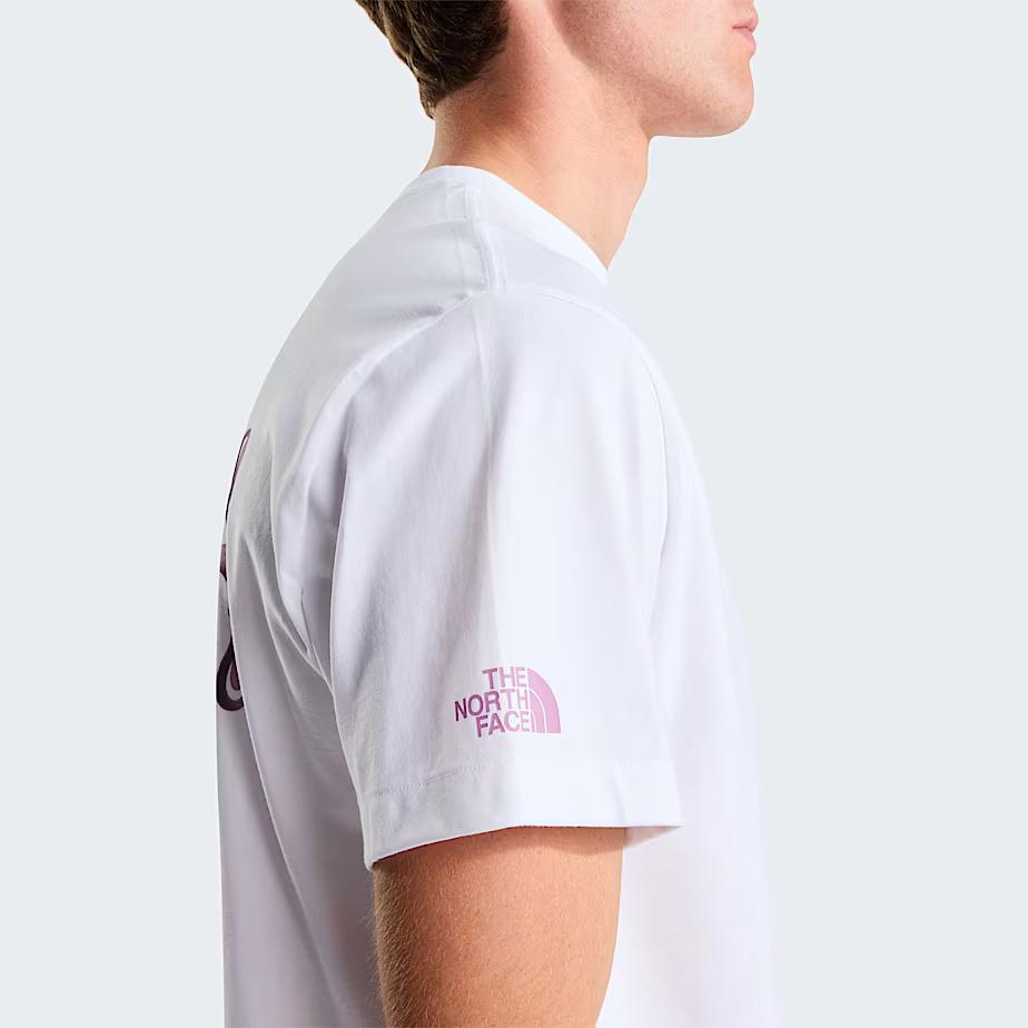 T-shirt Drip Logo Relaxed con grafica NF0A8GAB FN41 THE NORTH FACE 