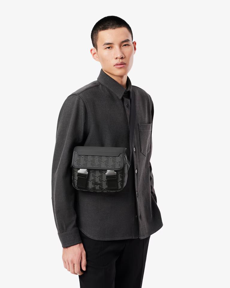 Borsa a tracolla con patta NH3787 H45 LACOSTE ACCESSORI 