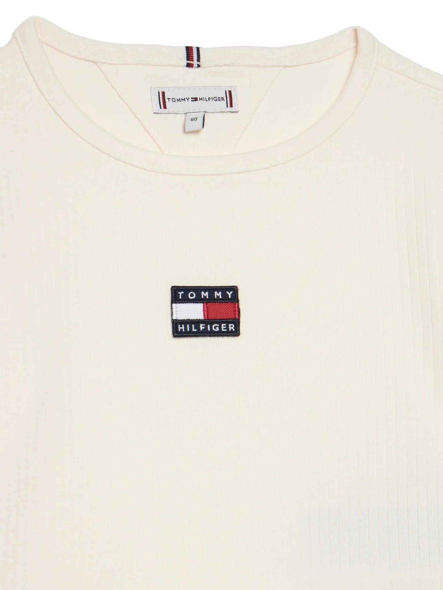 Maglia a costine KG0KG09065T YBH TOMMY HILFIGER 