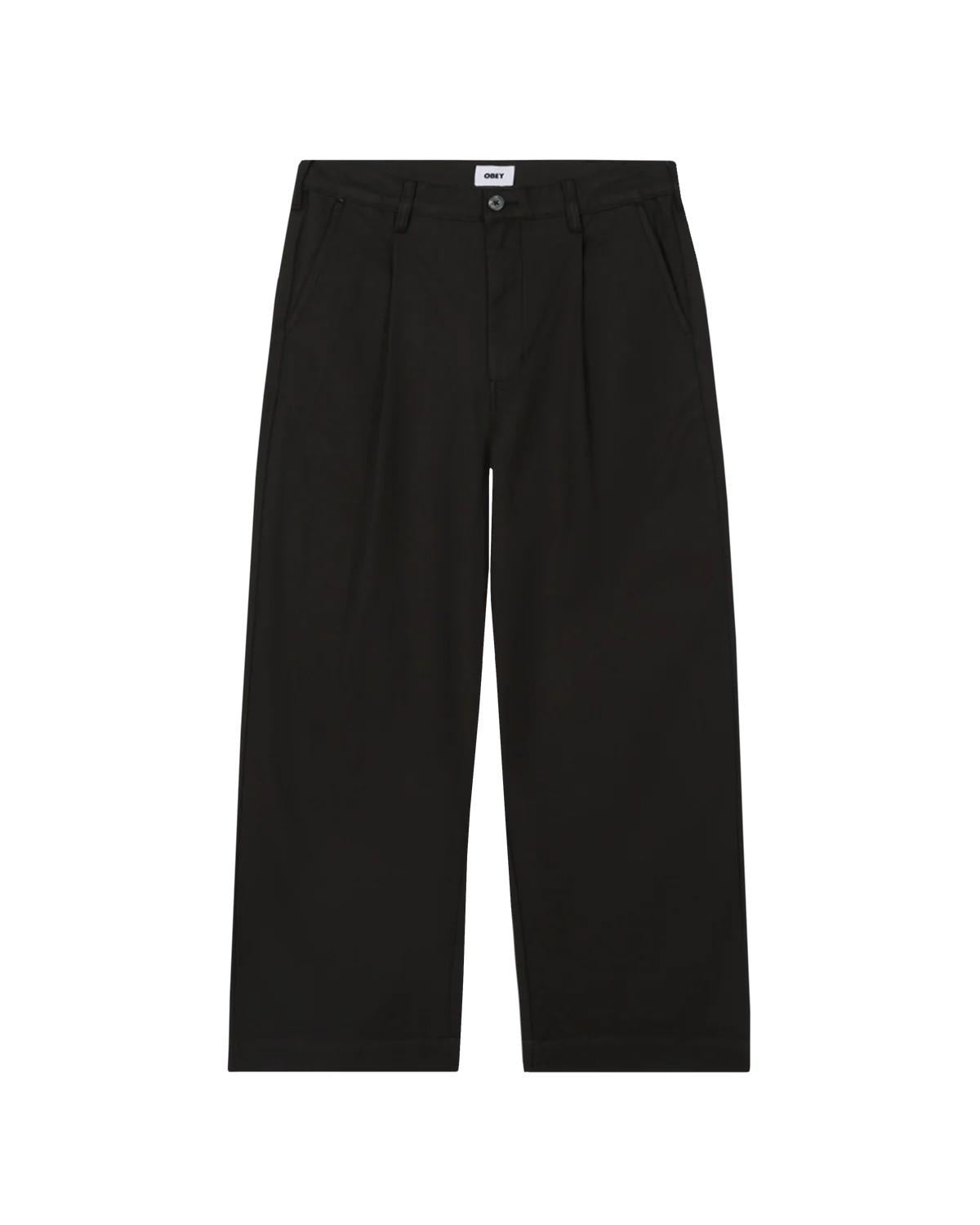 Pantalone Oliver Pleated 142020243 BLK OBEY 