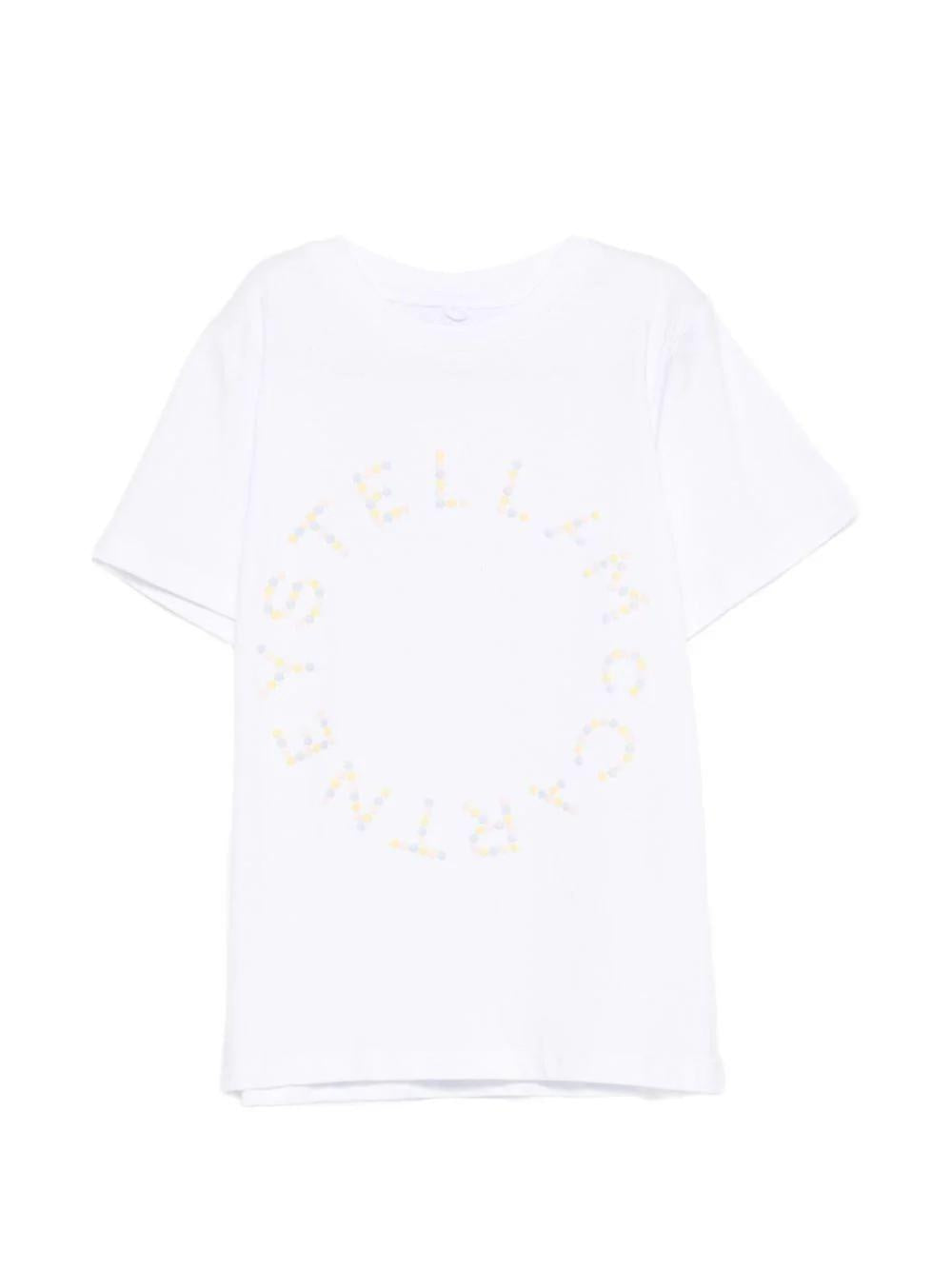 T-shirt girocollo TY8C71Z0434 100 STELLA MCCARTNEY 