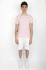Maglietta in jersey Custom Slim-Fit bath pink
