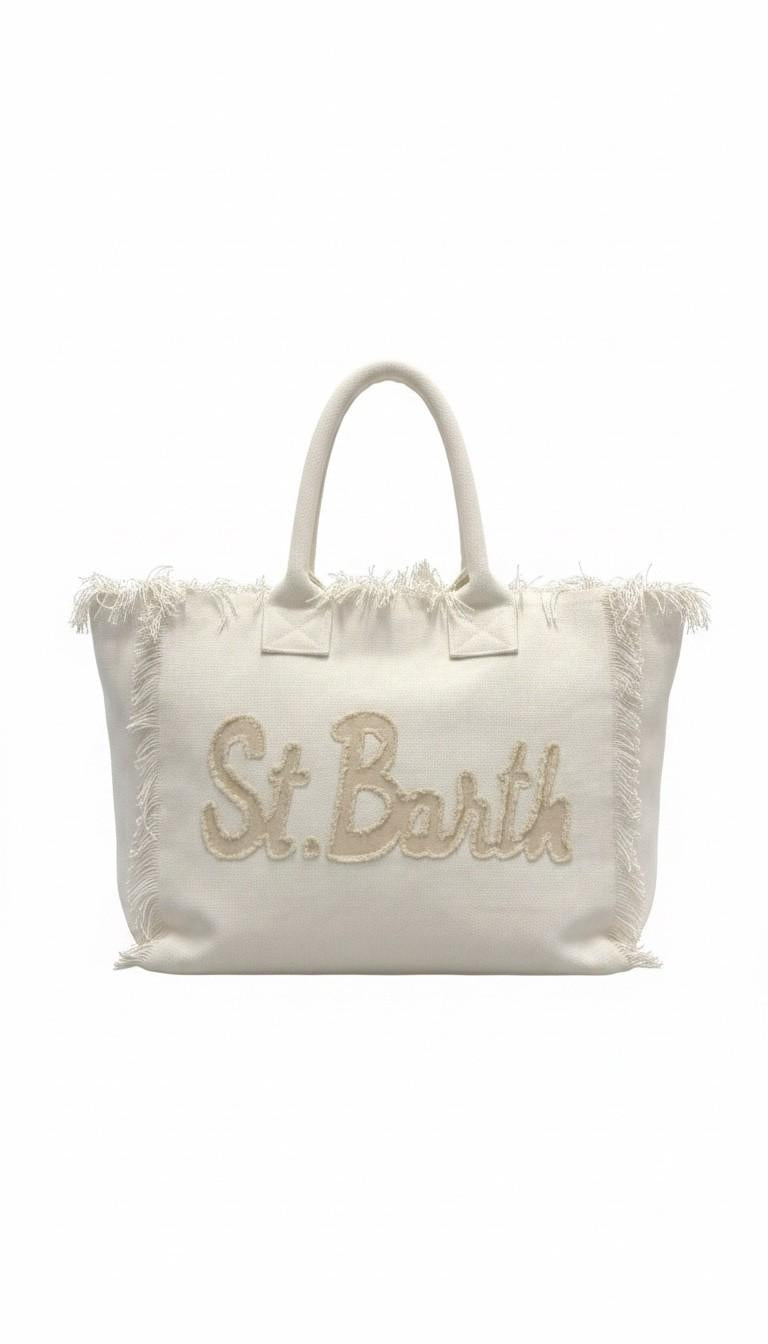 Borsa a spalla Vanity con patch VANI003 02561L MC2 SAINT BARTH 