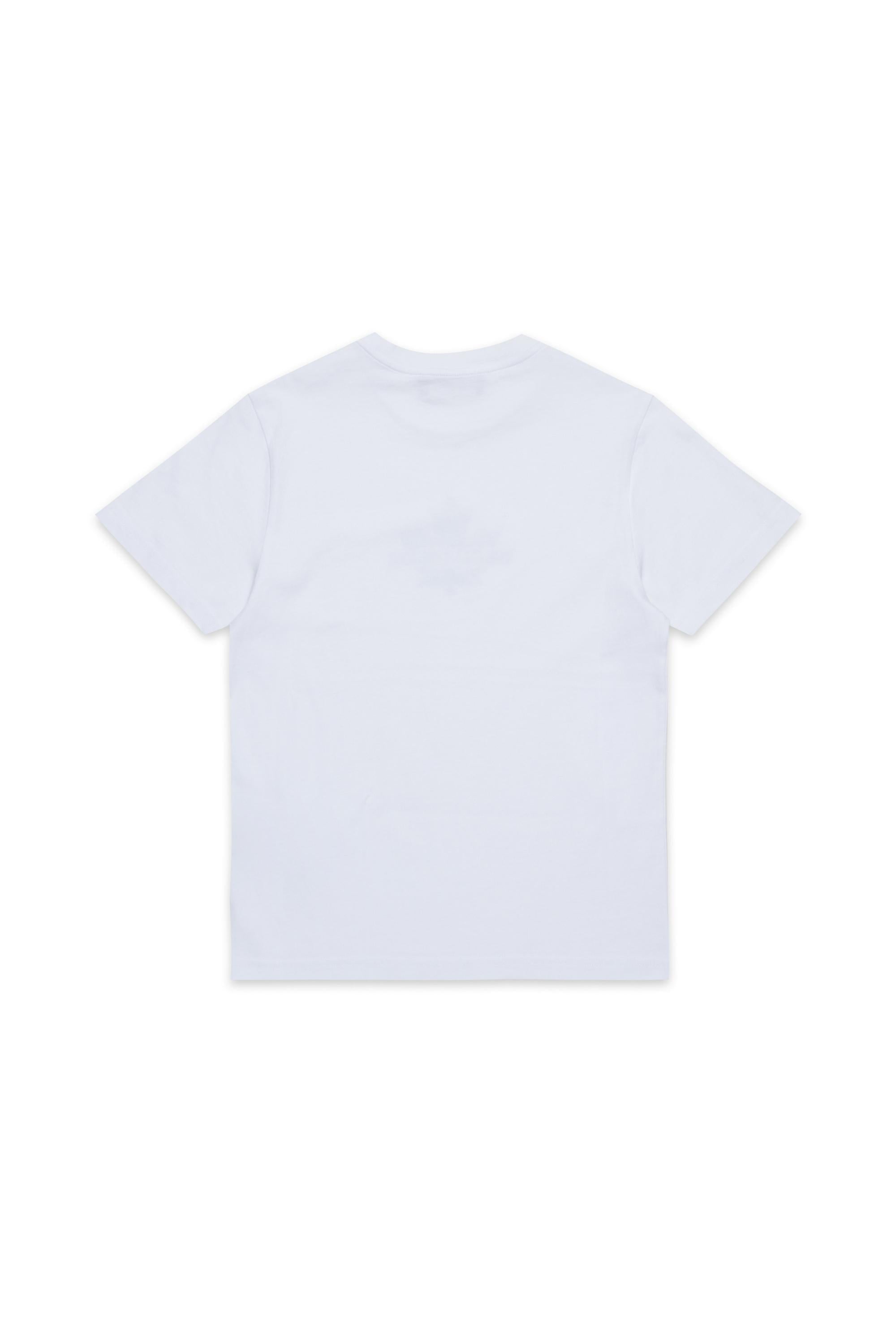 D2Kids Junior Maple Leaf T-shirt White DQ2743D0AC7 DQ100 DSQUARED2 