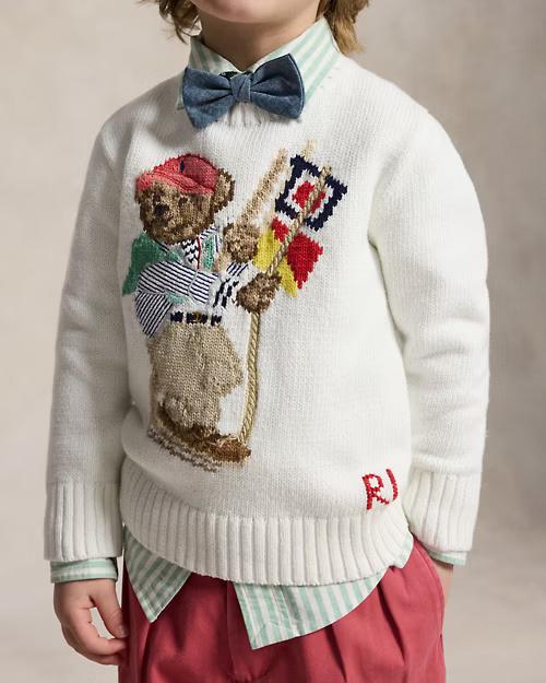 Maglia Polo Bear in cotone 322A12203 001 POLO RALPH LAUREN 