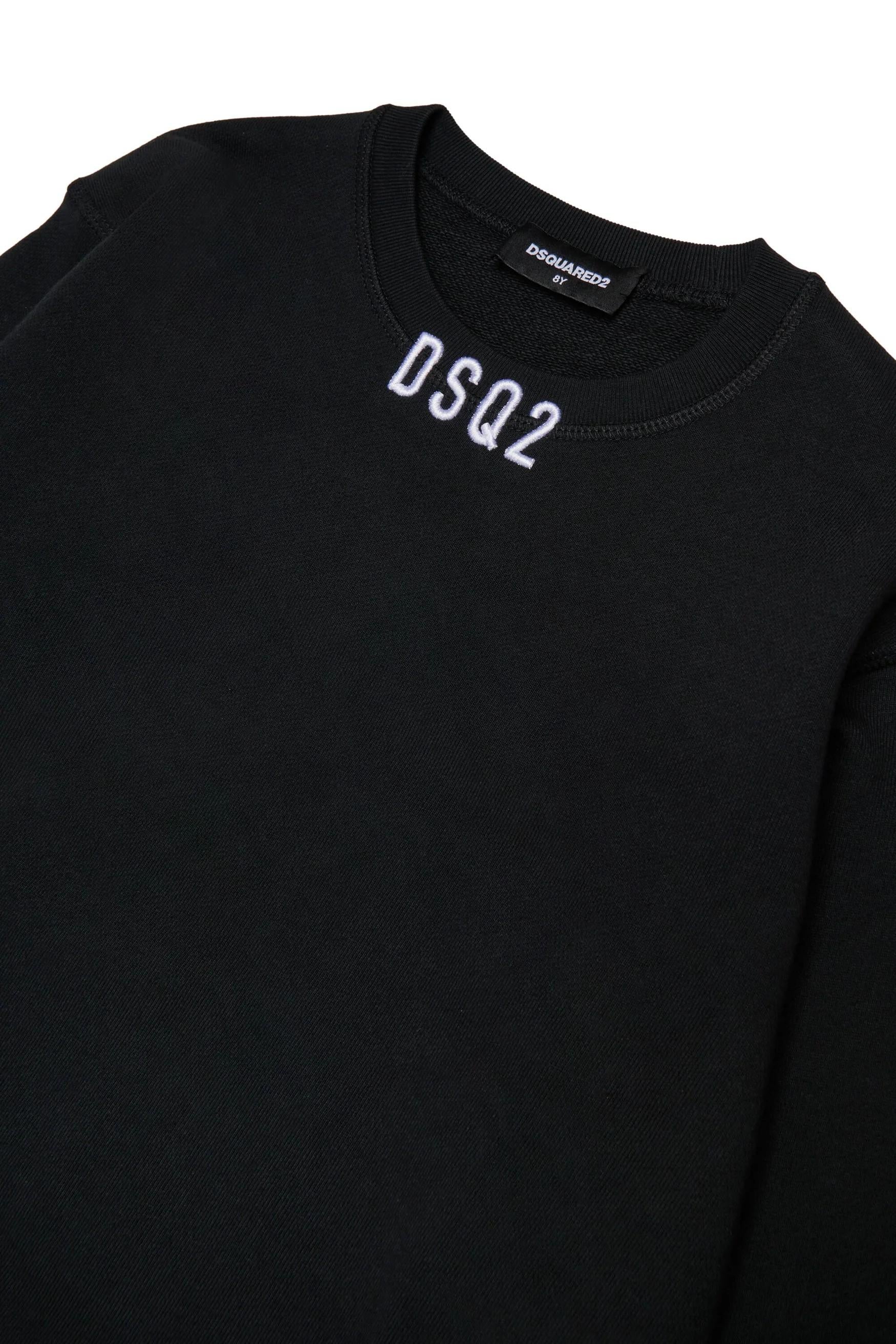 Felpa con logo ricamato DQ3017D0AEY DQ900 DSQUARED2 