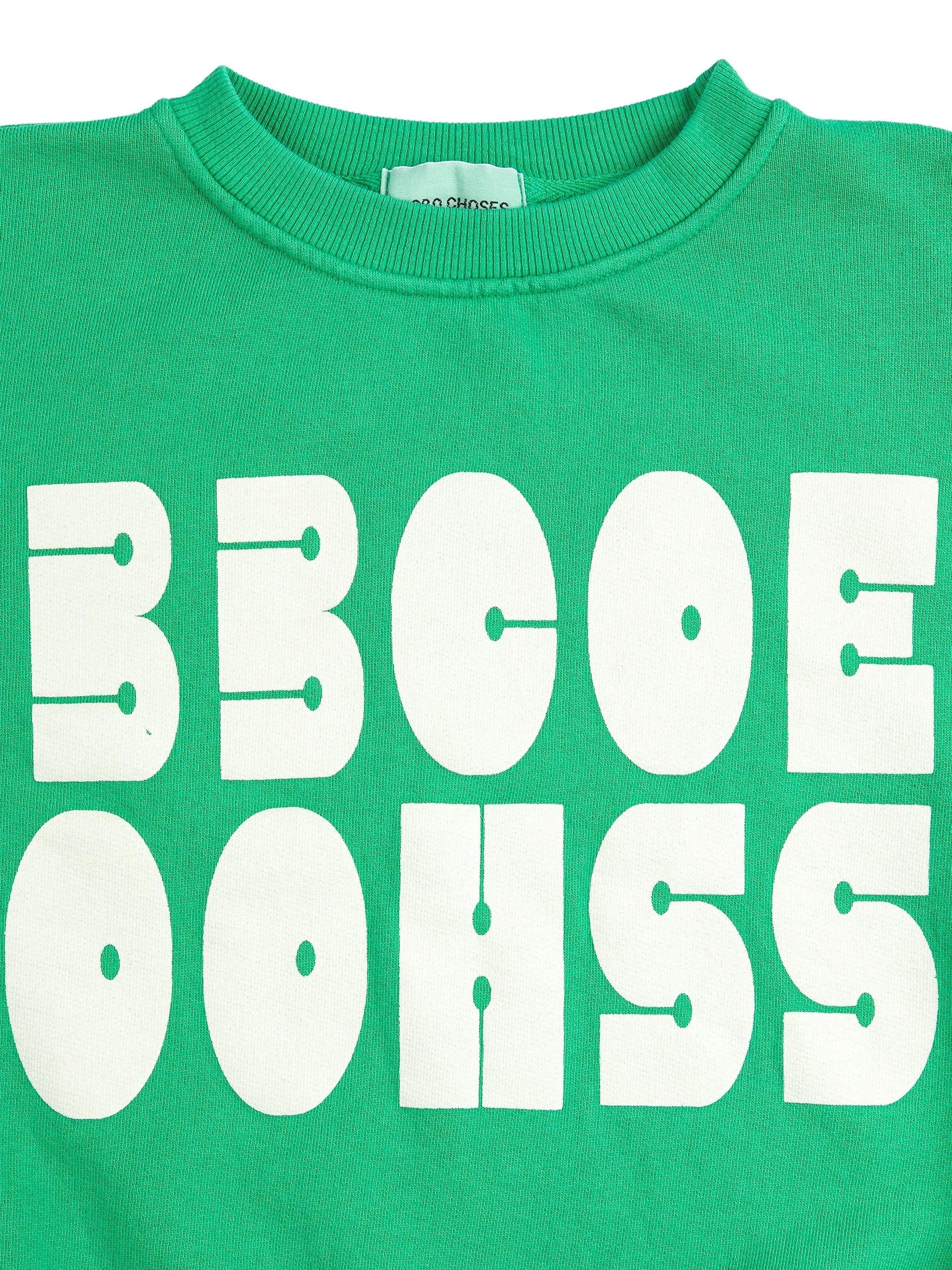 Felpa con stampa logo B126AC142 311 BOBO CHOSES 