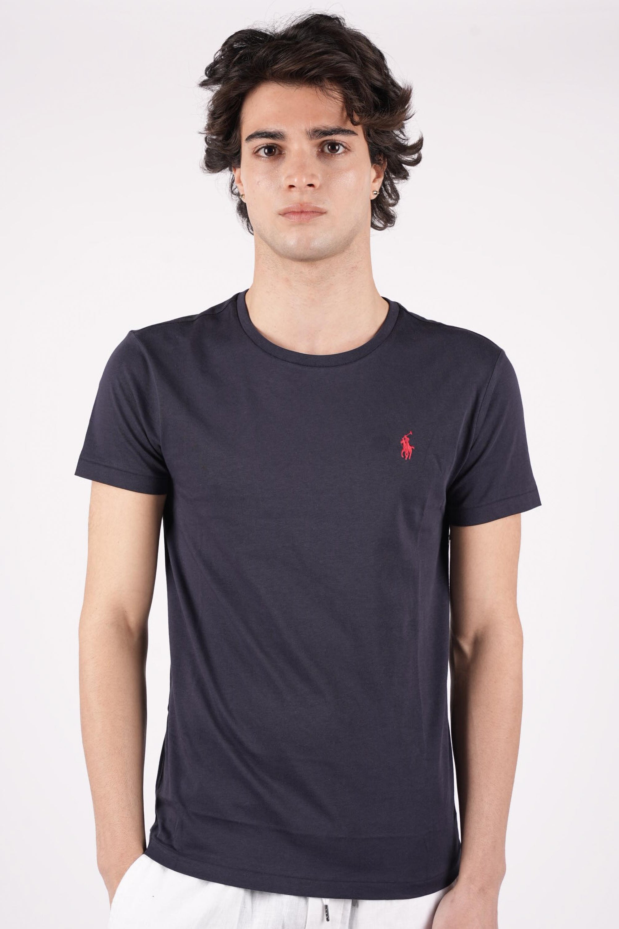 T-shirt con logo 710680785 004 POLO RALPH LAUREN 