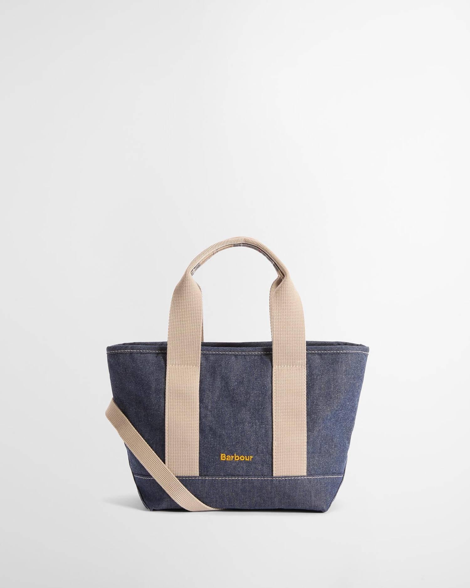 Mini borsa tote in denim Mya LBA0539 IN71 BARBOUR 