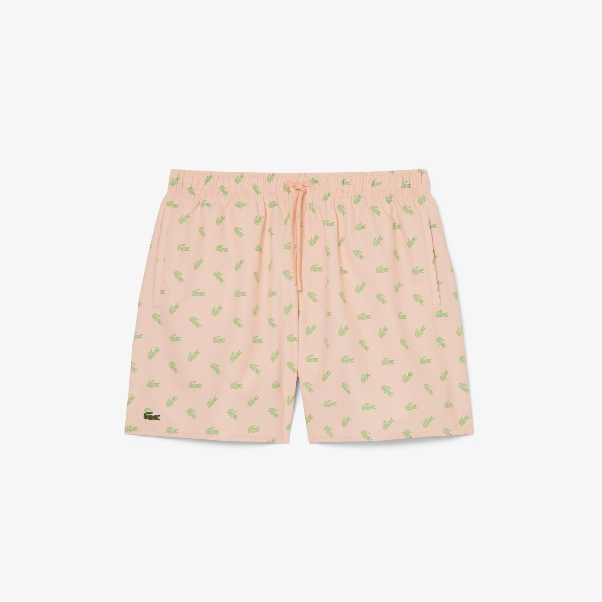 Boxer mare medi con stampa coccodrillo MH1851 BIG LACOSTE 