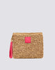 Mini borsa in paper straw