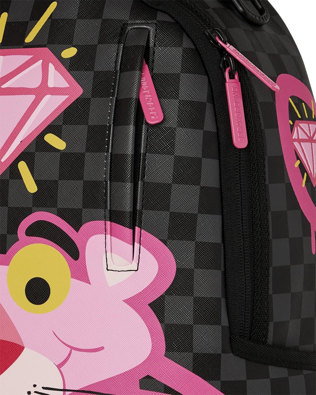 Pink panther drippy diamonds backpack 910B8790 NSZ SPRAYGROUND 