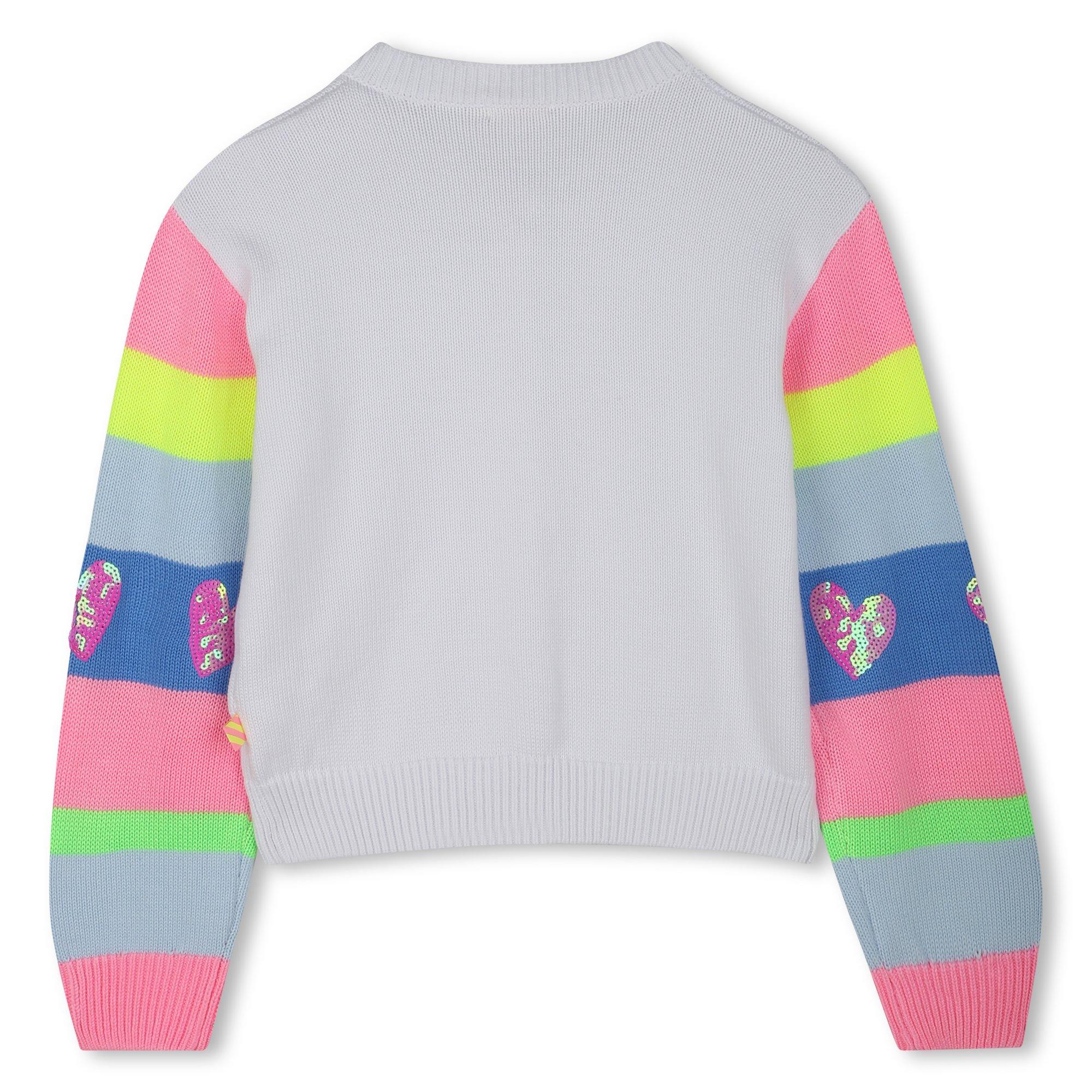 Cardigan in maglia U20881 10P BILLIEBLUSH 