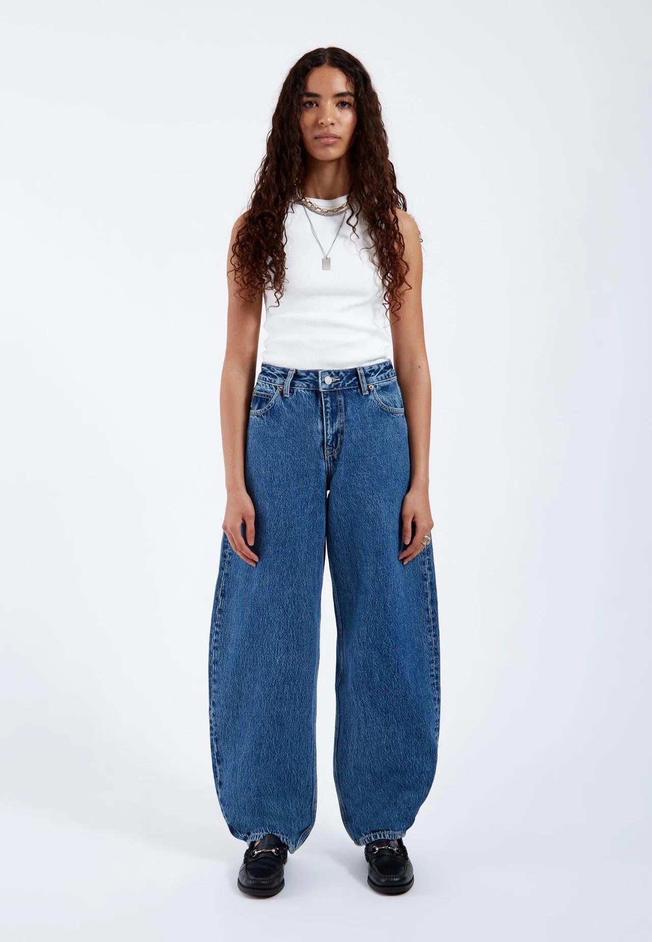 Nanci - Stream Mid Retro 2530105 K71 DR. DENIM 