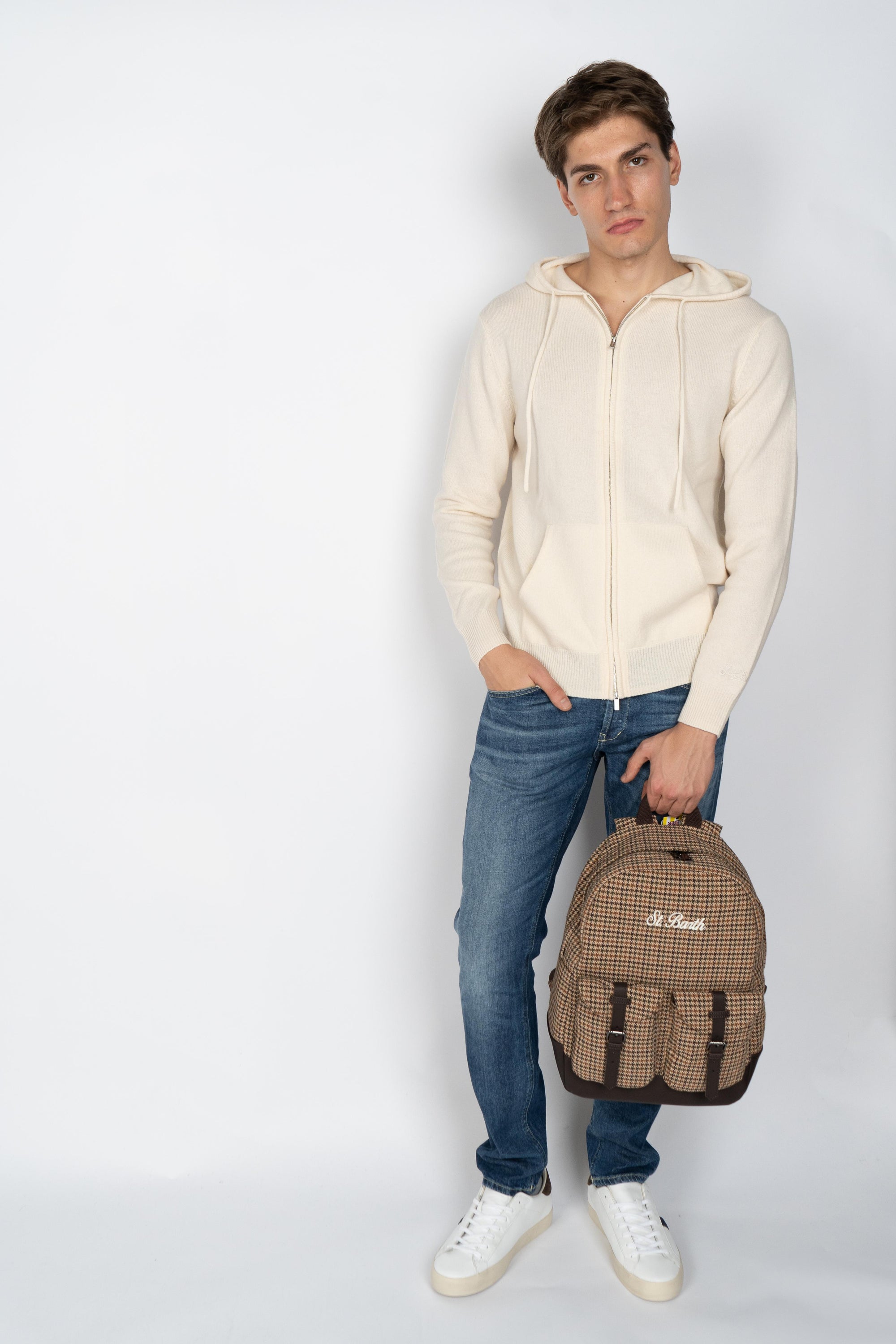 Zaino cody con stampa e ricamo COD0009 00188I MC2 SAINT BARTH 