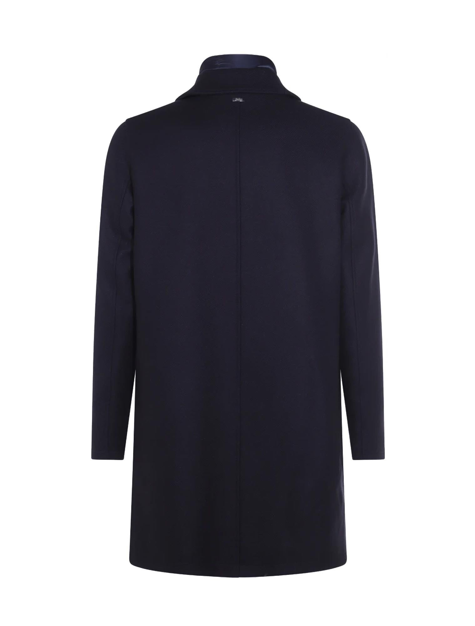 Cappotto monopetto con pettorina CA000215U33432R 9290 HERNO 