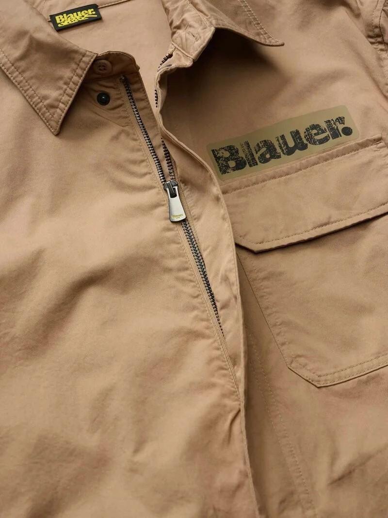 Camicia Lambert multitasche 26SBLUS04360 327 BLAUER 
