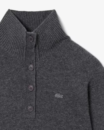 Maglione a collo alto in lana cardata AF4010 050 LACOSTE 