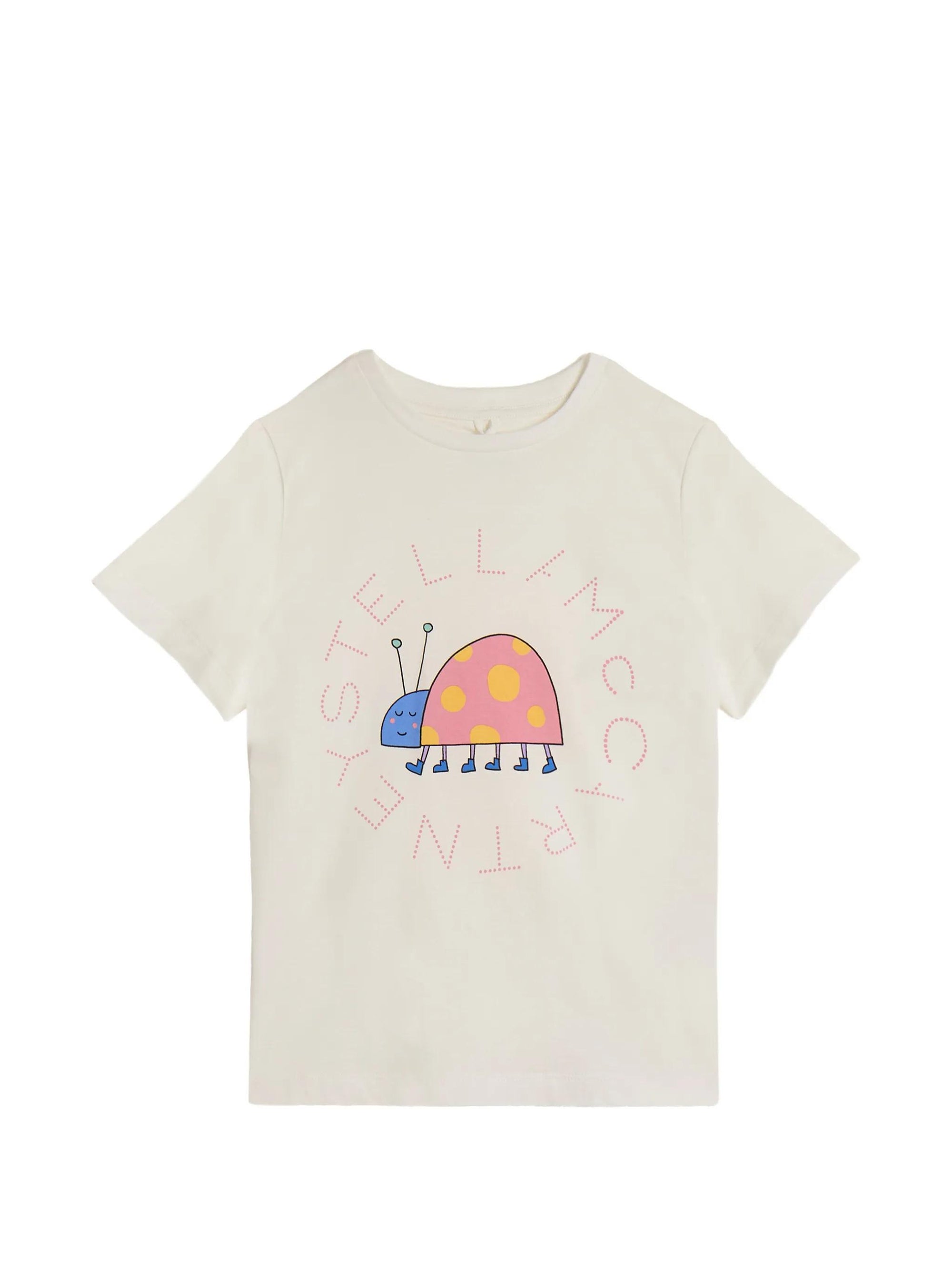 T-shirt girocollo TY8A01Z0434 101 STELLA MCCARTNEY 