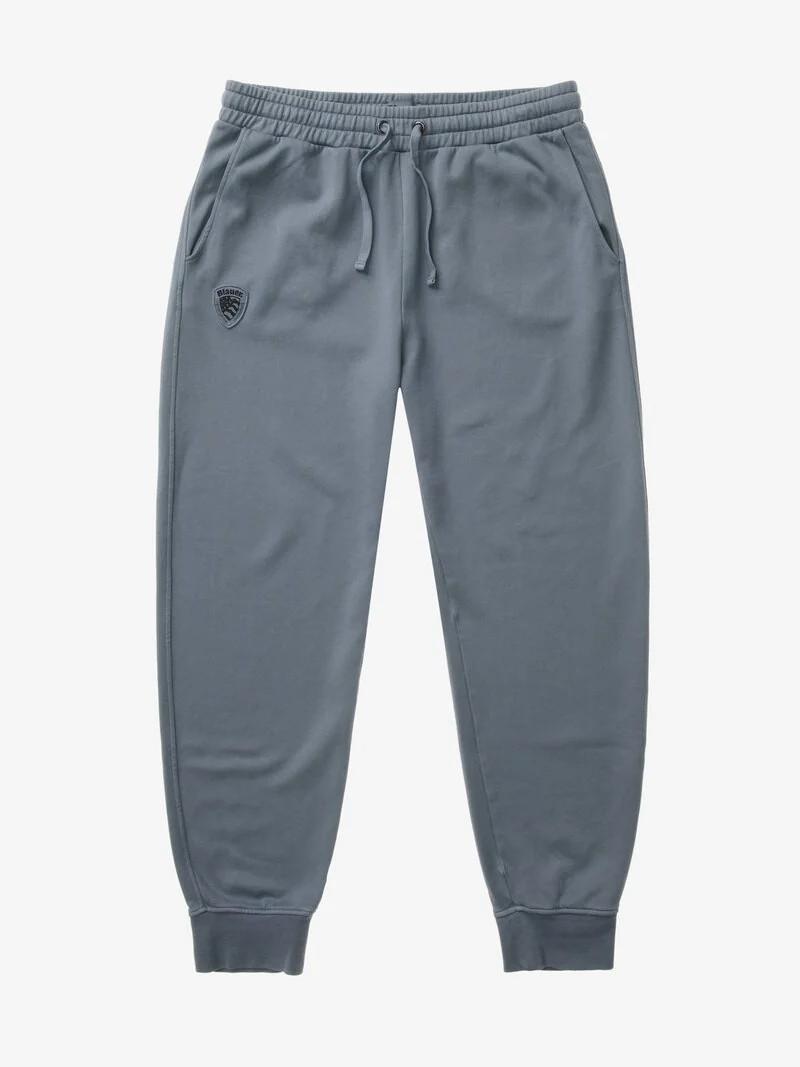 Pantaloni in felpa tinto Norkflok dyed 26SBLUP01133 847 BLAUER 