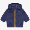 Giacca impermeabile neonati blu cobalto