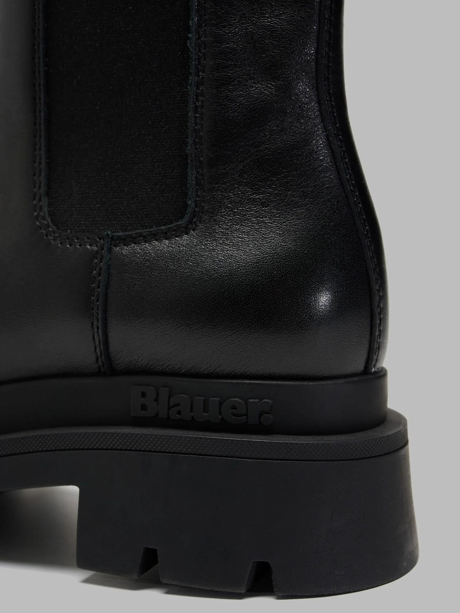 Stivaletto Chelsea Kimmel08-Lep F5KIMMEL08LEP BLKMIL BLAUER SHOES 