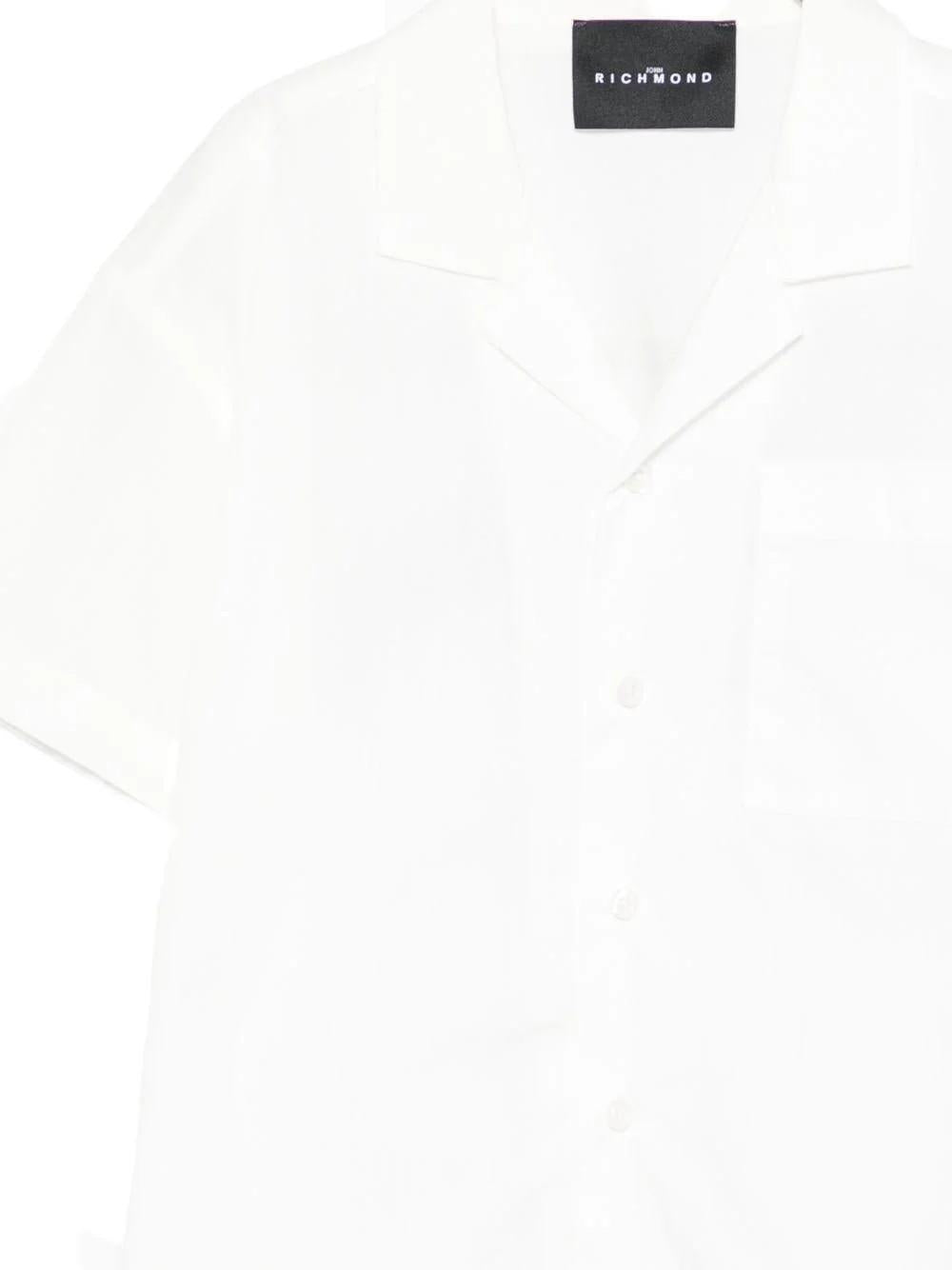 Camicia con taschino RBP26210CA WHITE RICHMOND 