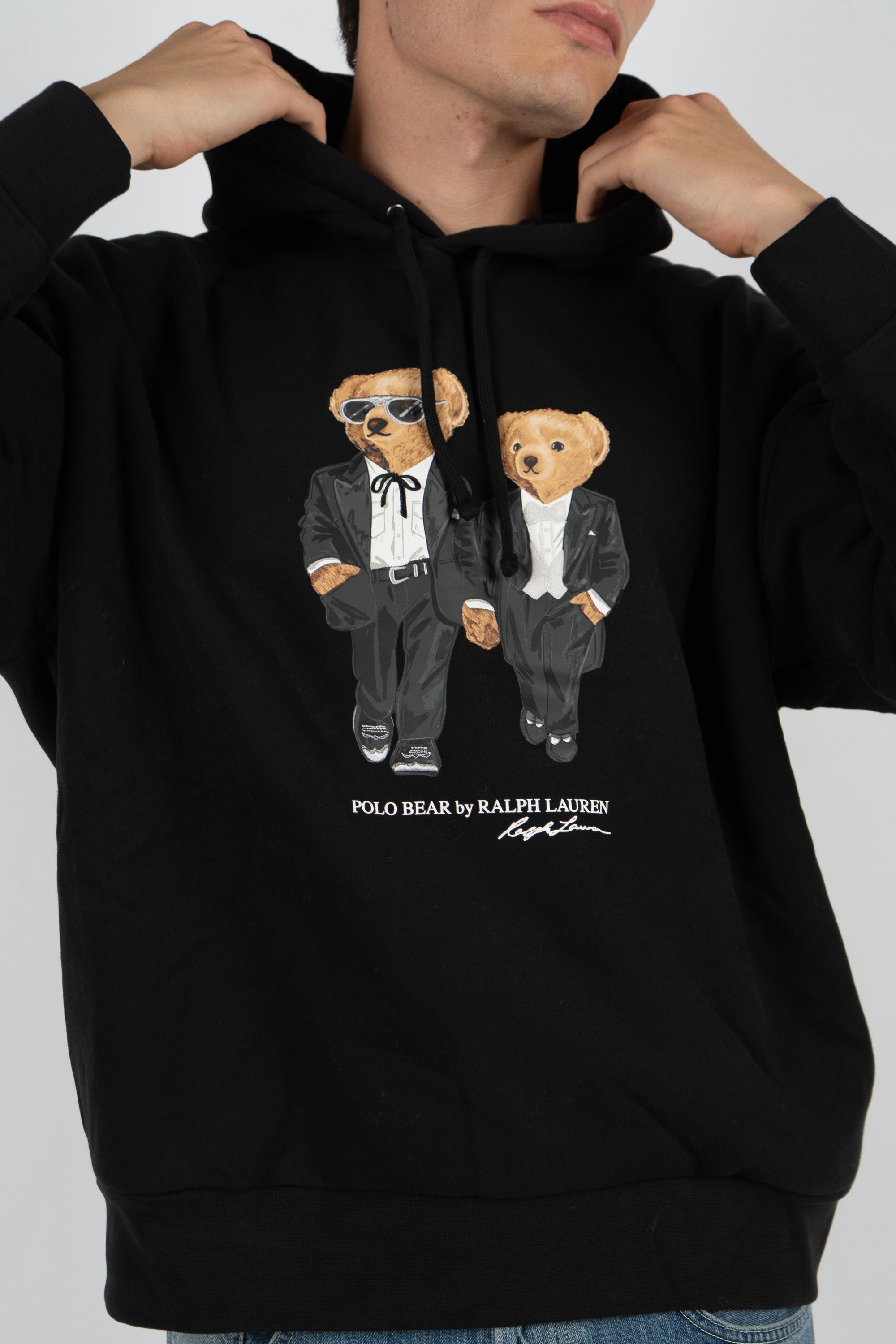 Felpa Ralph & Ricky Tuxedo Polo Bear 710981802 001 POLO RALPH LAUREN 