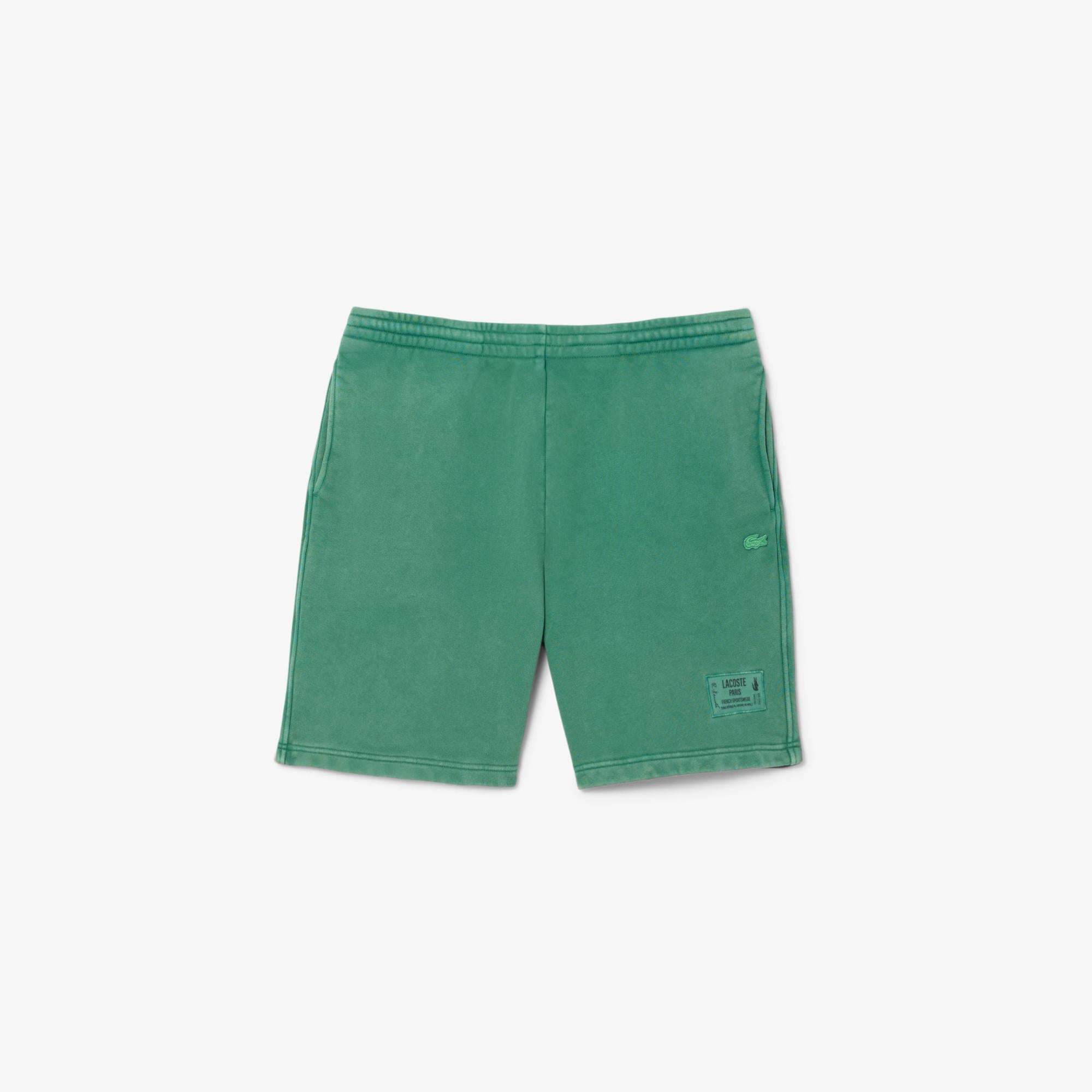 Shorts in cotone felpato GH9925 132 LACOSTE 