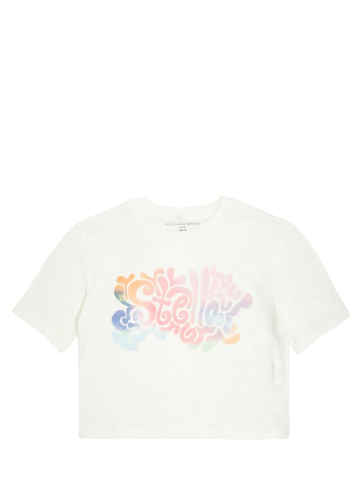 T-shirt girocollo TY8A91Z0434 100 STELLA MCCARTNEY 