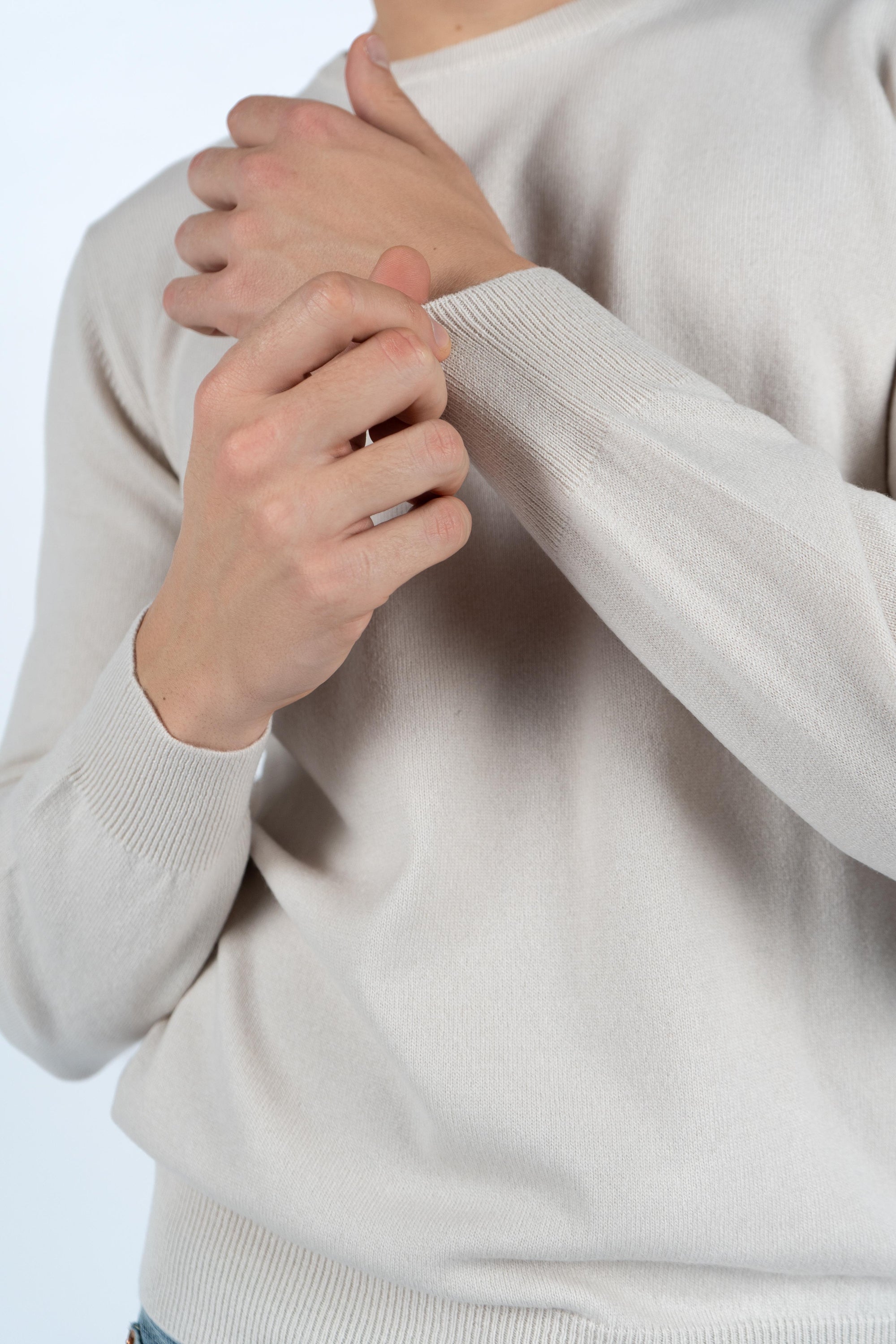 Girocollo in misto cashmere 55167/19690 113 GRAN SASSO 