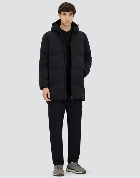 Giacca lunga in new impact PI001246U12590SZ 9300 HERNO 