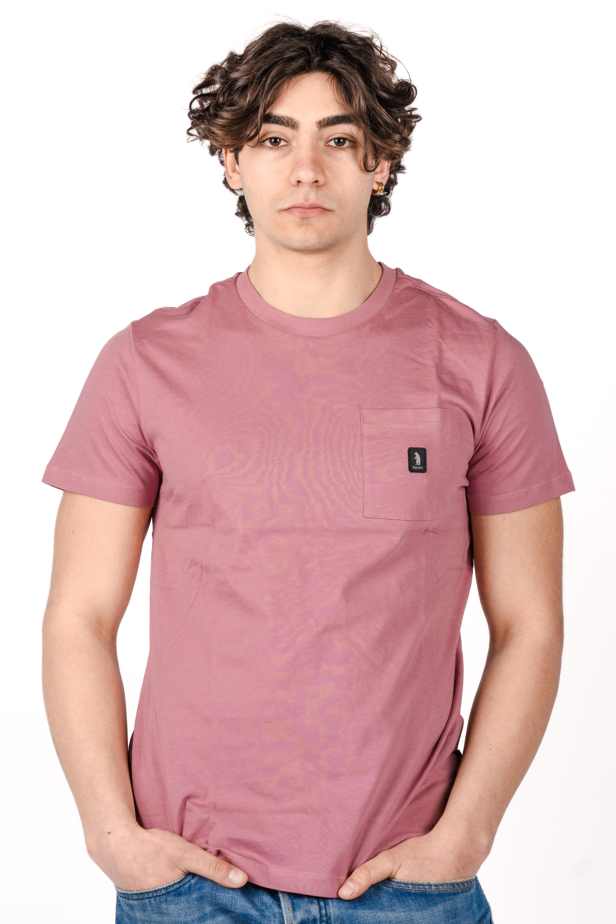 T-shirt icon pocket R4528M261 ORCHID REFRIGUE 
