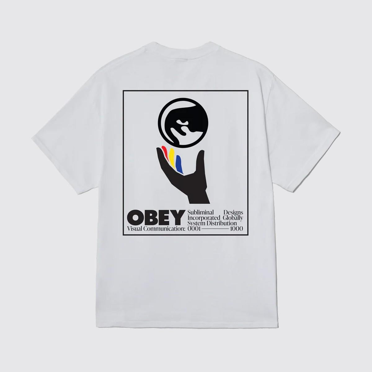 Global systems classic t-shirt 165264303 WHT OBEY 