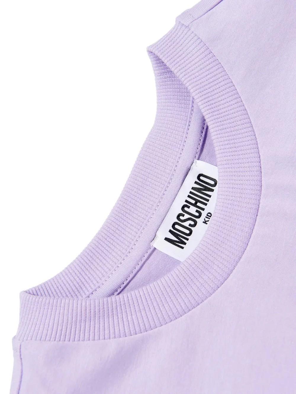 T-shirt teddy bear HGM06KLAA02 51683A MOSCHINO KID 