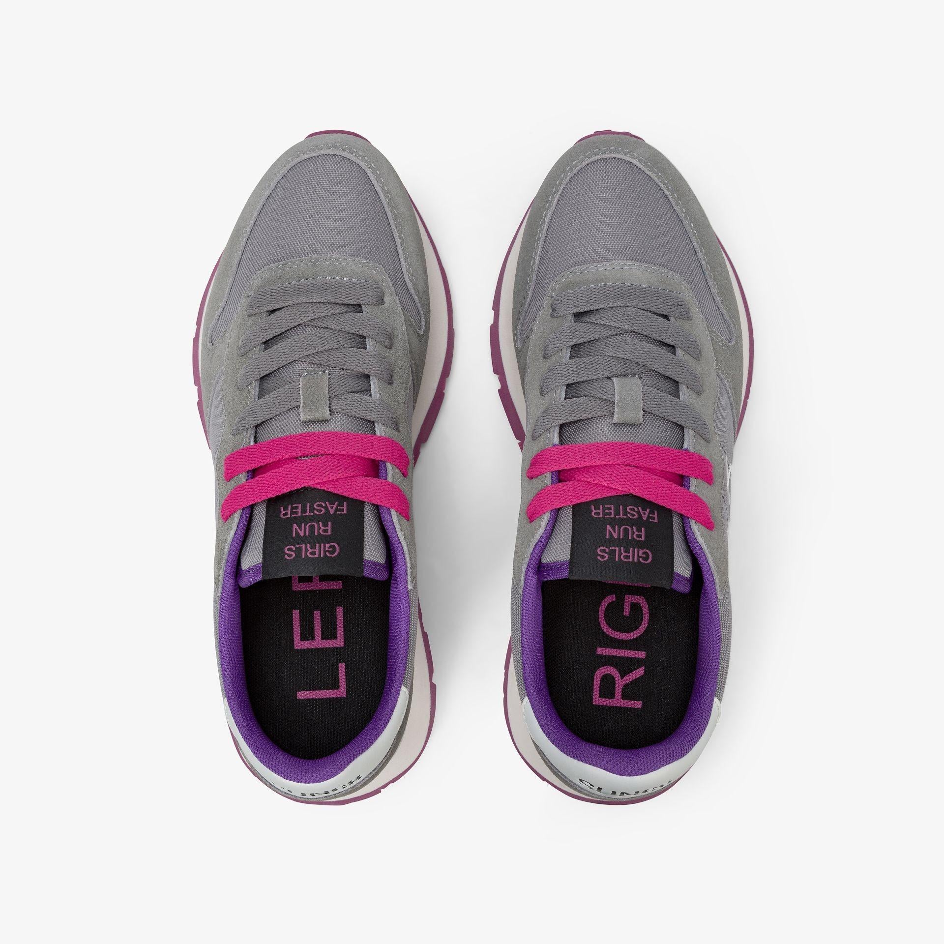 Sneaker Ally Solid in nylon e suede Z45201 34 SUN68 SHOES 