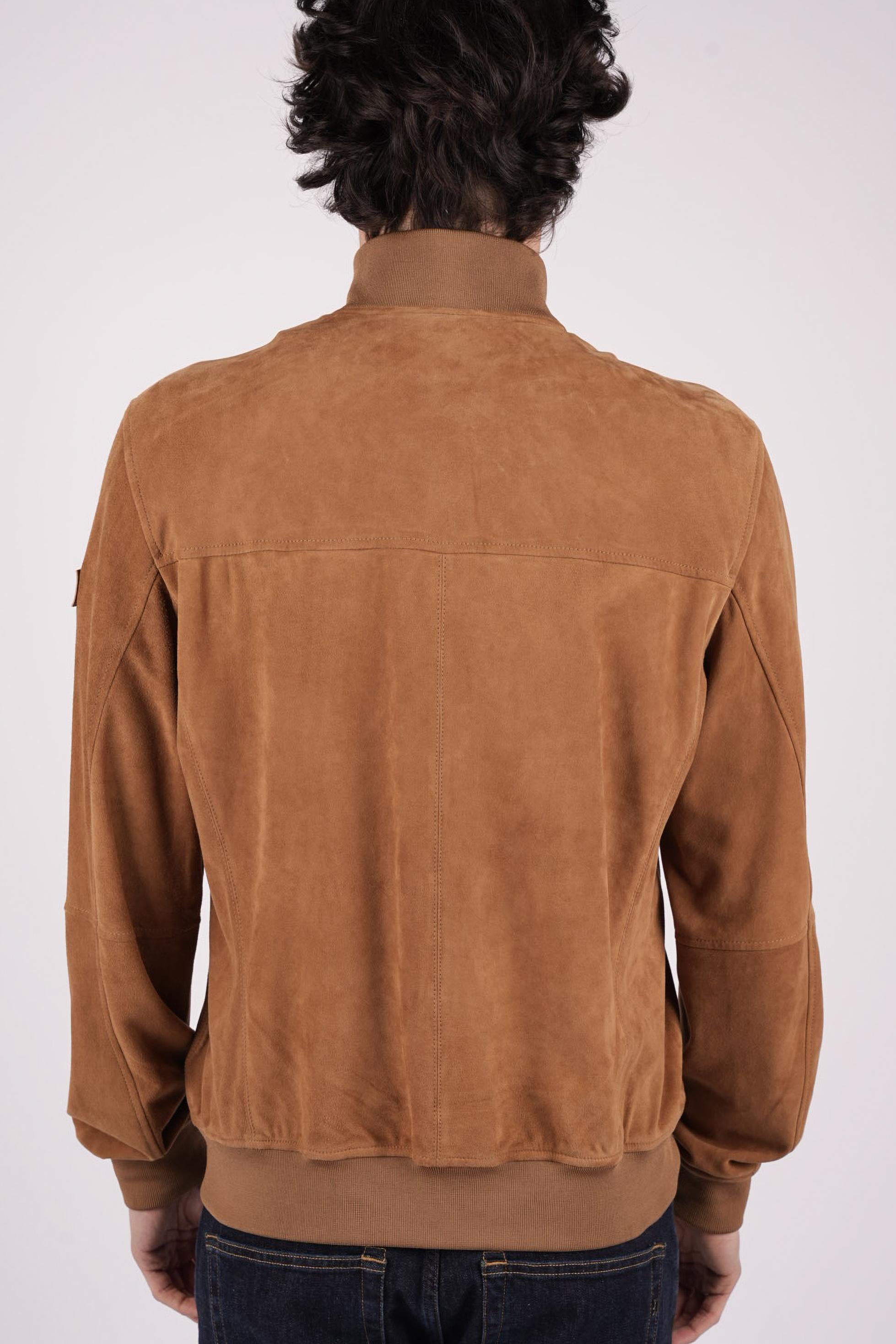 Giacca in pelle scamosciata sands suede PEU5743 466 PEUTEREY 