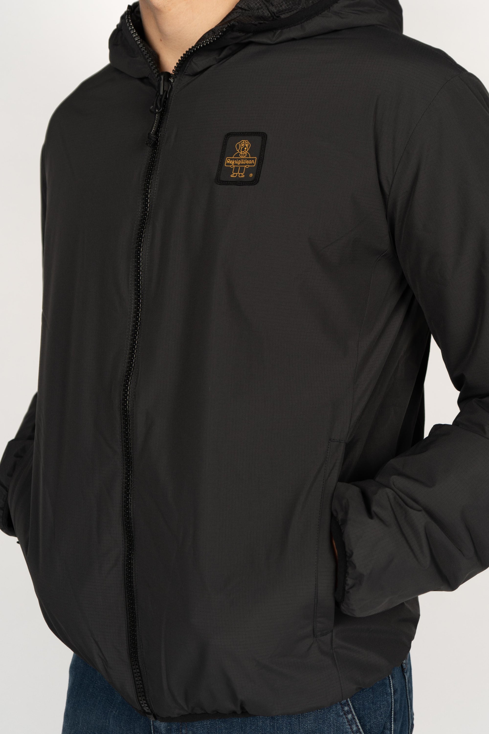 Giacca Con Cappuccio Reversibile Free G79300PL6238 G06000 REFRIGIWEAR 