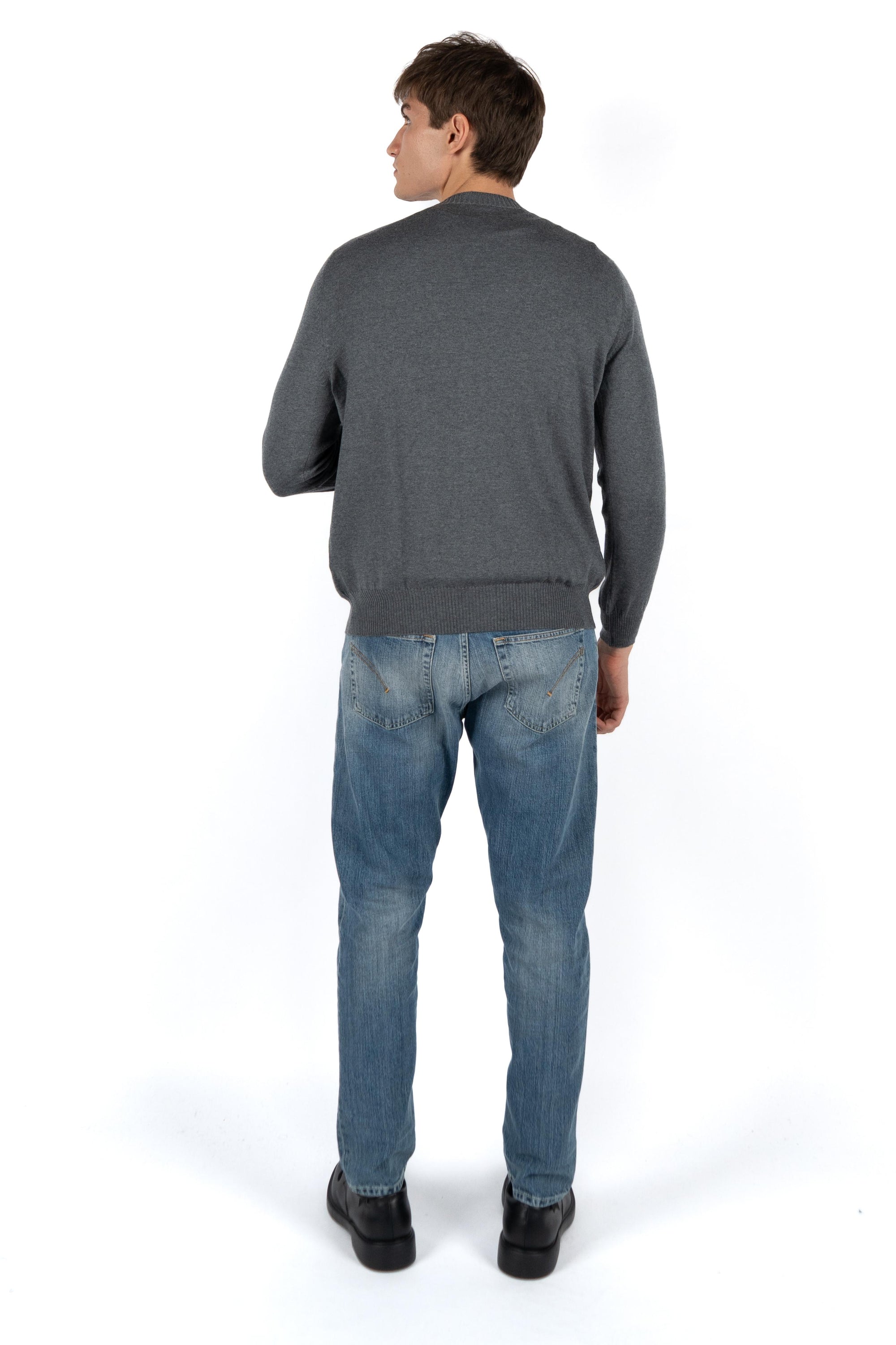 Cardigan scollo a V 57104/14821 089 GRAN SASSO 