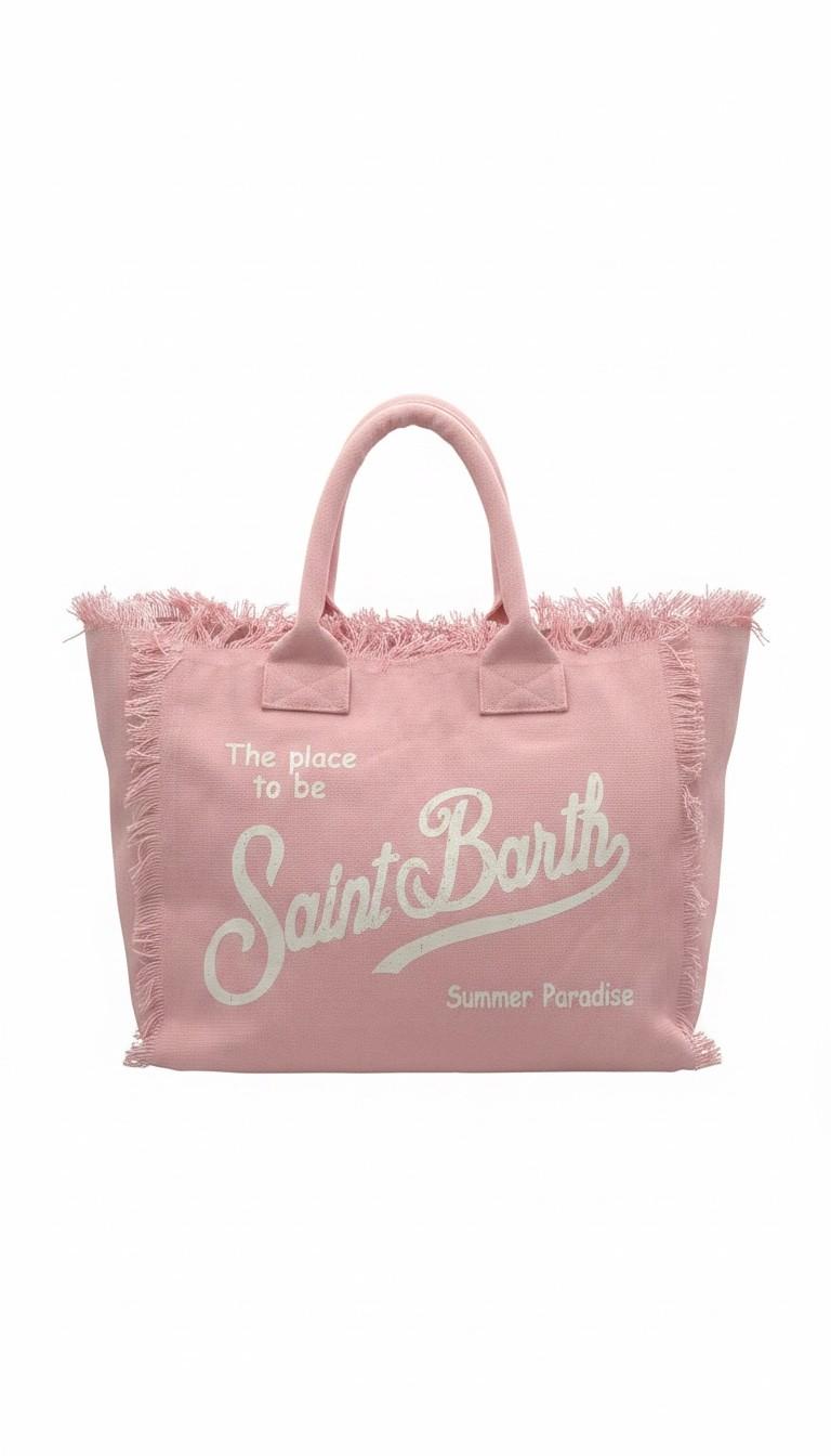 Borsa a spalla Vanity in canvas VANI001 09197L MC2 SAINT BARTH 
