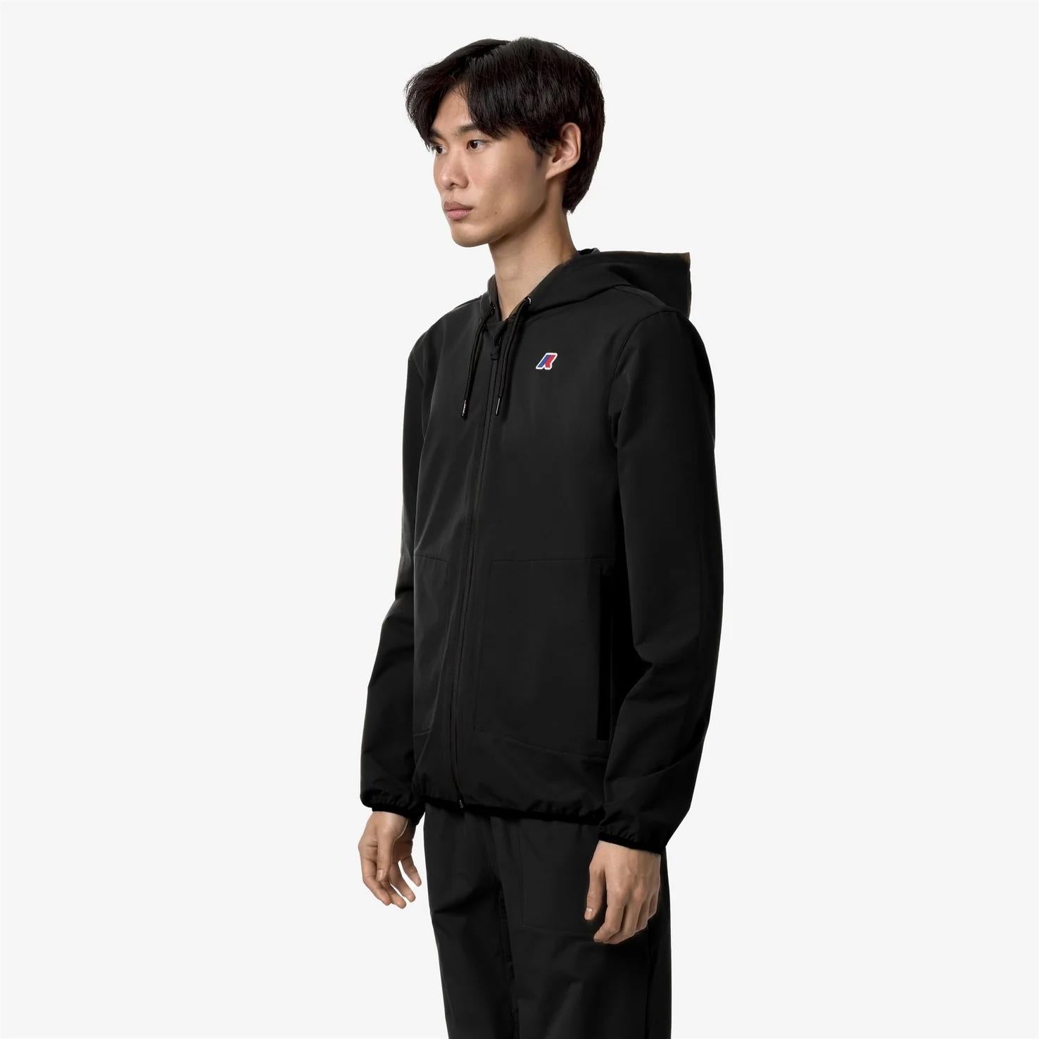 Giacca in pile da viaggio ripiegabile unisex nero K2122YW USY K-WAY 