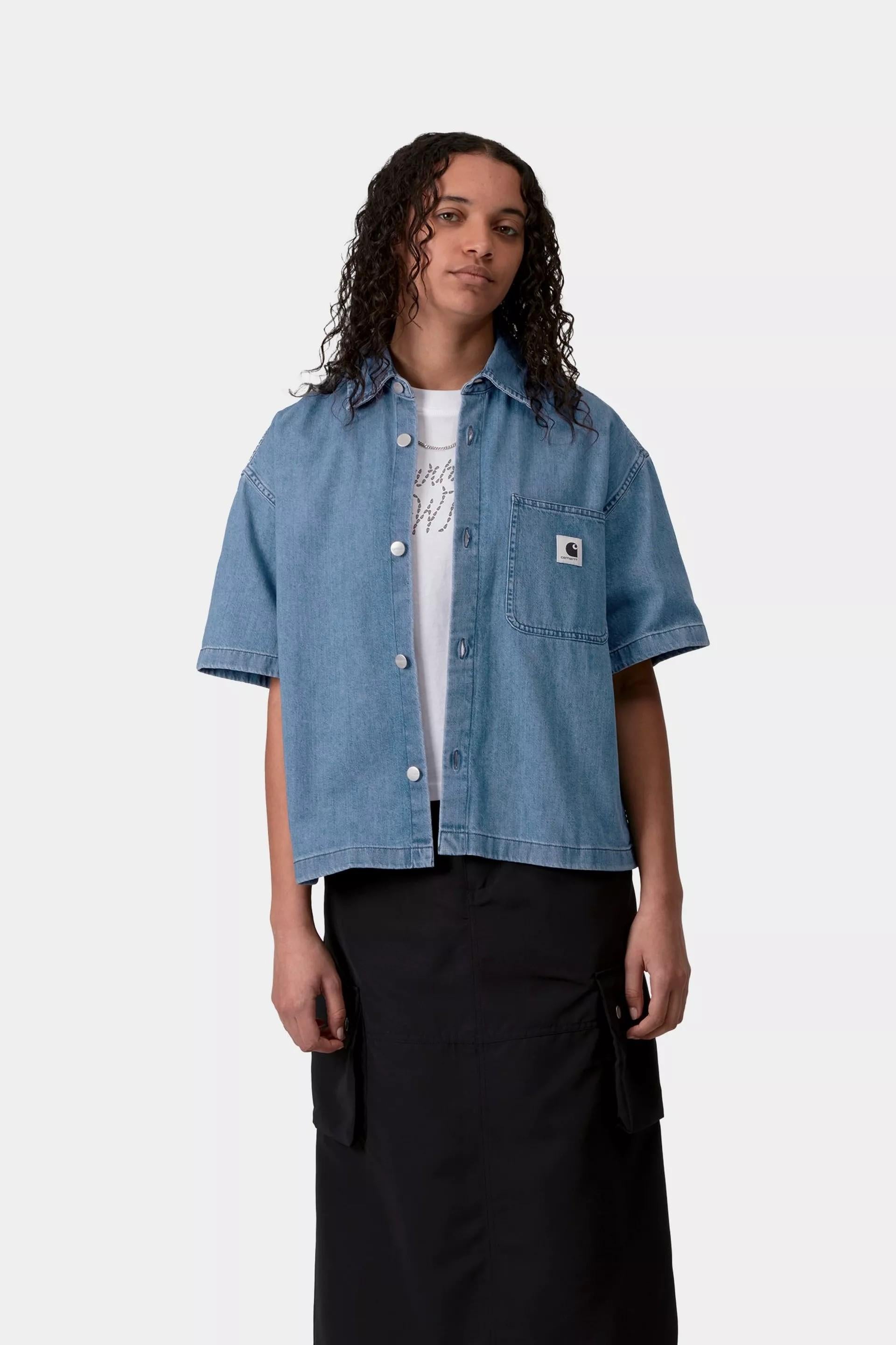 W' S/S Lovilia Shirt I034558 0106 CARHARTT WIP 